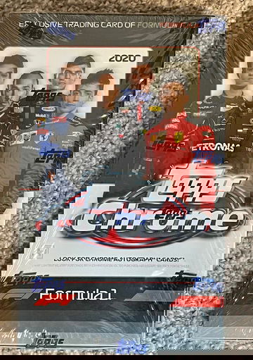 2020 Topps Chrome Formula 1 Hobby Box