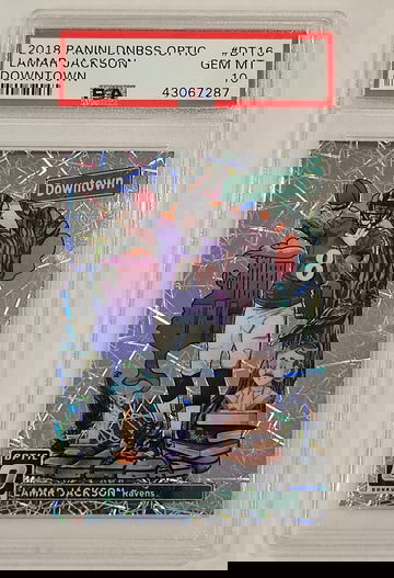 Lamar Jackson RC Downtown PSA 10