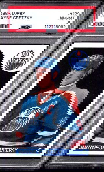 1985 Topps Wayne Gretzky PSA 8 #120