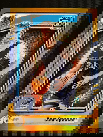 Cam Spencer Rookie Gold Optic 02/10