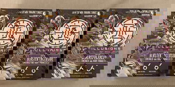 3X 2019-20 Illusions Basketball Blaster Boxes