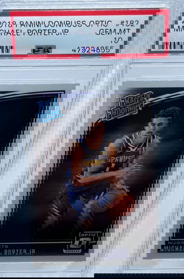 2018 Panini Donruss Michael Porter Jr #182 PSA 10 GEM MINT