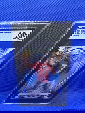 2021-22 Bowman University CJ STROUD Invicta SGC 10