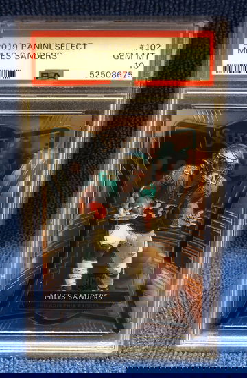 2019 Panini Select Miles Sanders PSA 10 RC