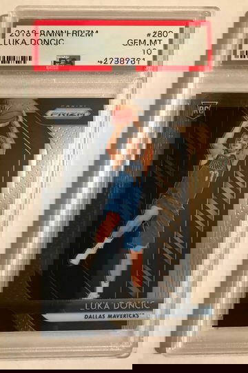 2018 Prizm Luka Doncic psa 10
