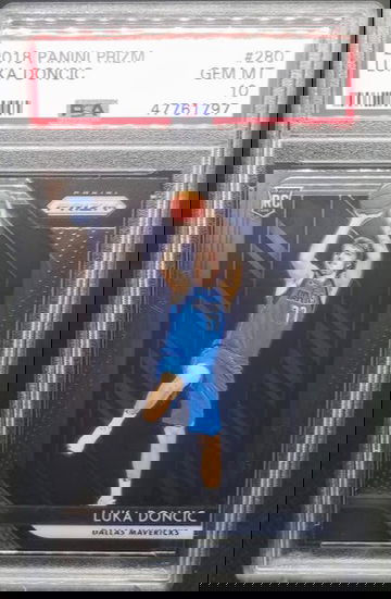Luka Doncic 2018-19 Panini Prizm RC Rookie # 280 PSA Gem Mint 10