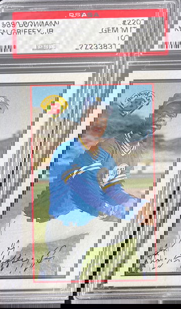 1989 Bowman Ken Griffey Jr. PSA 10