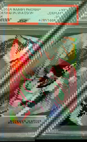 2018 Panini Phoenix Deshaun Watson Pink /199 PSA 10