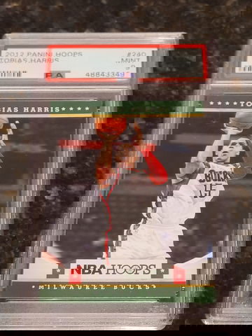2012 Hoops Tobias Harris RC PSA 9