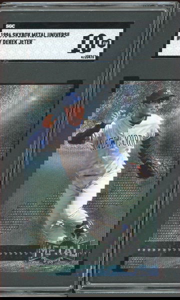 1996 Metal Universe Derek Jeter rc