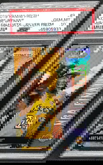 Kobe Bryant 2019 Prizm NBA Finalists Silver PSA 10