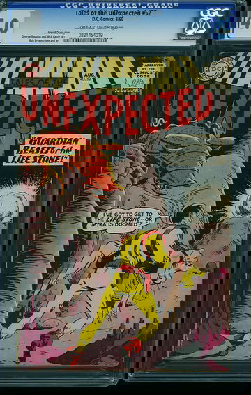 TALES OF THE UNEXPECTED #52, CGC 4.0 VG