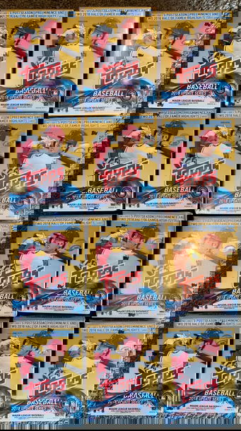 2018 Topps Update Blaster Box 12x Lot