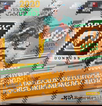 2020 Panini Donruss Optic Football Walmart Mega Box