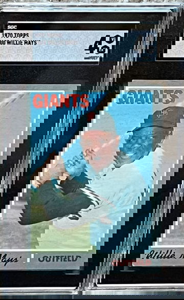 1970 Topps baseball #600 Willie Mays SGC 4