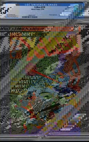 Uncanny X-Men 128 CGC 9.6 Newsstand edt. Proteus app. George Perez cover 