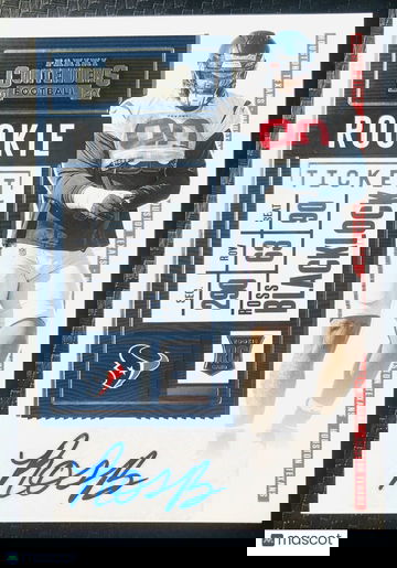 Ross Blacklock 2020 Contenders Rookie Ticket Autograph #165 Houston Texans TCU