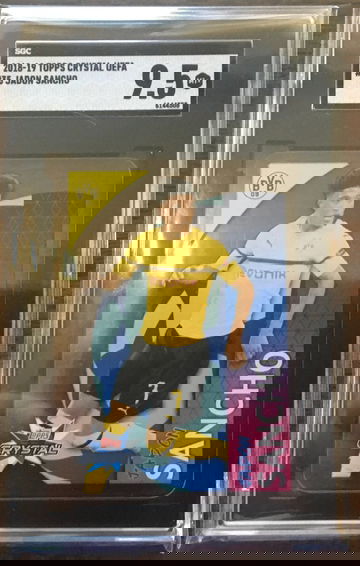 2018-19 Topps Crystal #35 Jadon Sancho SGC 9.5