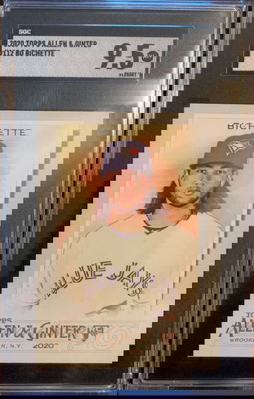 2020 Allen & Ginter Bo Bichette Rookie SGC 9.5