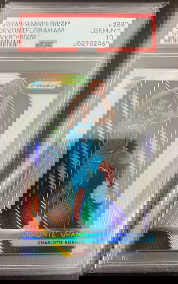2018 prizm devonte graham silver psa 10