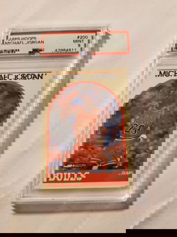 Michael Jordan 1989 Hoops PSA 9