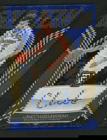 2023 Panini Totally Certified GTS-HOL Chet Holmgren Gold Team Rookie Oklahoma City Thunder Auto