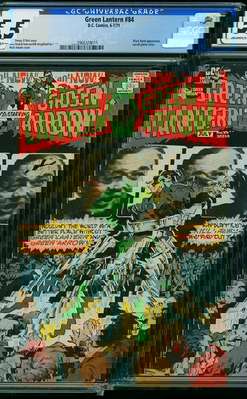 GREEN LANTERN #84, CGC 5.5 FN-