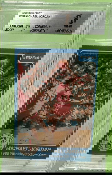1984 Michael Jordan Star 288 BGS 8