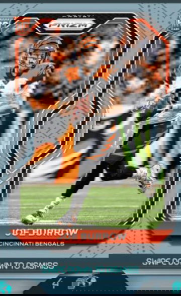 2020 Prizm Panini Blitz Joe Burrow RC