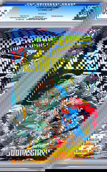 ACTION COMICS #684CGC 8.5 *DOOMSDAY BATTLES SUPERMAN* DEATH OF SUPERMAN 1992