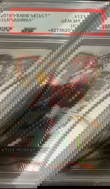 2019 Panini Select Premiere Level Kyler Murray PSA 10 Gem Mint