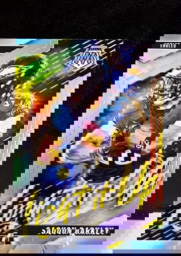 2025 Panini Mosaic  Saquon Barkley  Light It Up  Silver Prizm  Eagles