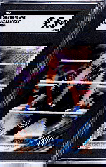 2016 Topps WWE Bronze #102 AJ Styles RC SGC 9.5 MINT+