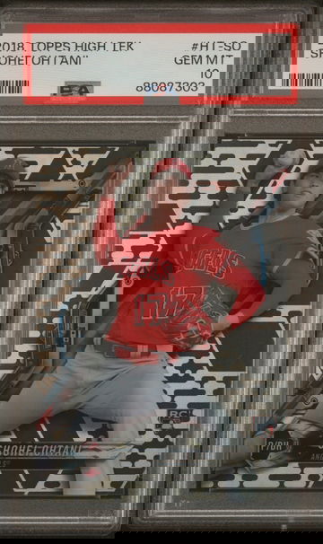 2018 Topps High Tek Shohei Ohtani PSA 10