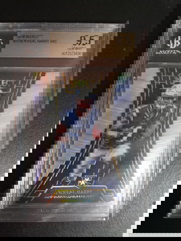 2018 K'keal Harry silver prizm holo RC BGS 9.5