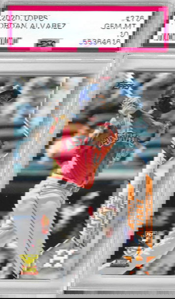 2020 Topps Yordan Alvarez PSA 10