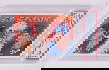 Lemieux/ Gretzky / Hull PSA 9 FRENCH 1991 Upper Deck #45