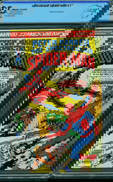 SPECTACULAR SPIDER-MAN #1, CBCS 9.2 NM-