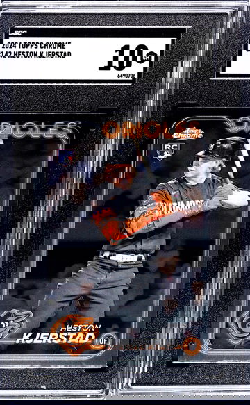 2024 Topps Chrome Heston Kjerstad #142 RC SGC 10