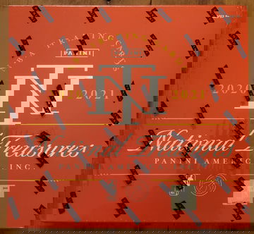 2020 - 21 National Treasures Basketball Hobby Box