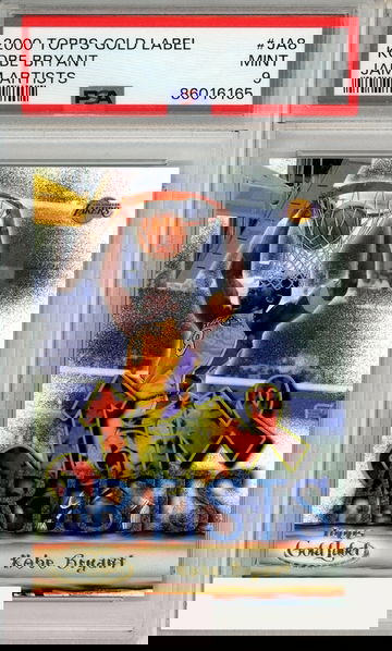 2000 TOPPS GOLD LABEL JAM ARTISTS KOBE BRYANT #JA8  PSA 9 MINT