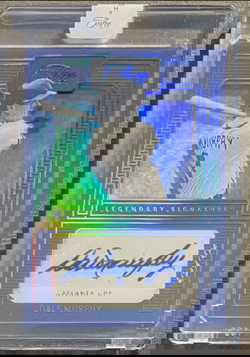 DALE MURPHY PLATINUM 1/1 2023 Panini Three And Two Auto - Legendary Signatures