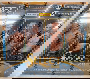  2021 Panini Select UFC FOC Factory Sealed H2 Hobby Box 4 Packs 6 Cards Per Look for Exclusive Autos & Disco Prizm