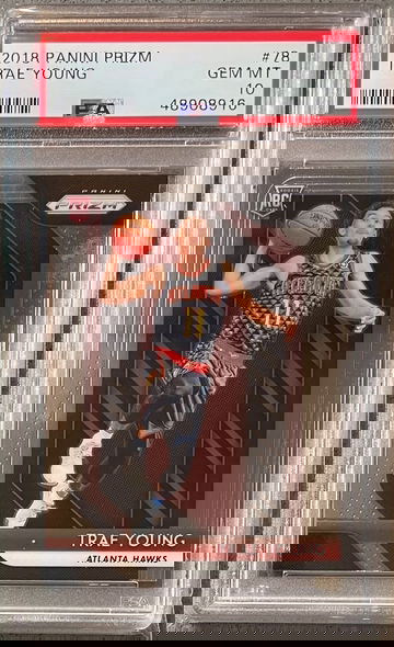 2018-19 Prizm Base Trae Young PSA 10