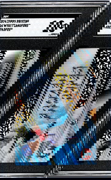 2024 Topps Pristine #FR-26 Wyatt Langford Frozen Ropes SGC 10