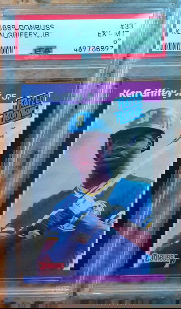 1989 Donruss Ken Griffey Jr. PSA 6