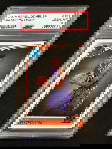 2018 Panini Donruss - DeAndre Ayton - Rated Rookie PSA 10 Gem Mint