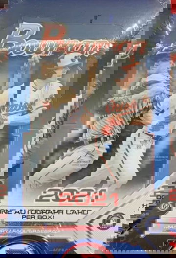 2021 BOWMAN BASEBALL HOBBY BOX NEW FACTORY SEALED