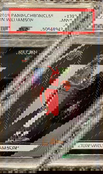 Zion Williamson 2019 Chronicles Recon PSA 9