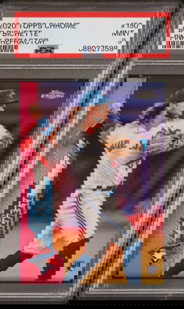 2020 Topps Chrome Bo Bichette Pink Refractor #150 PSA 9 [BL-3B.26]